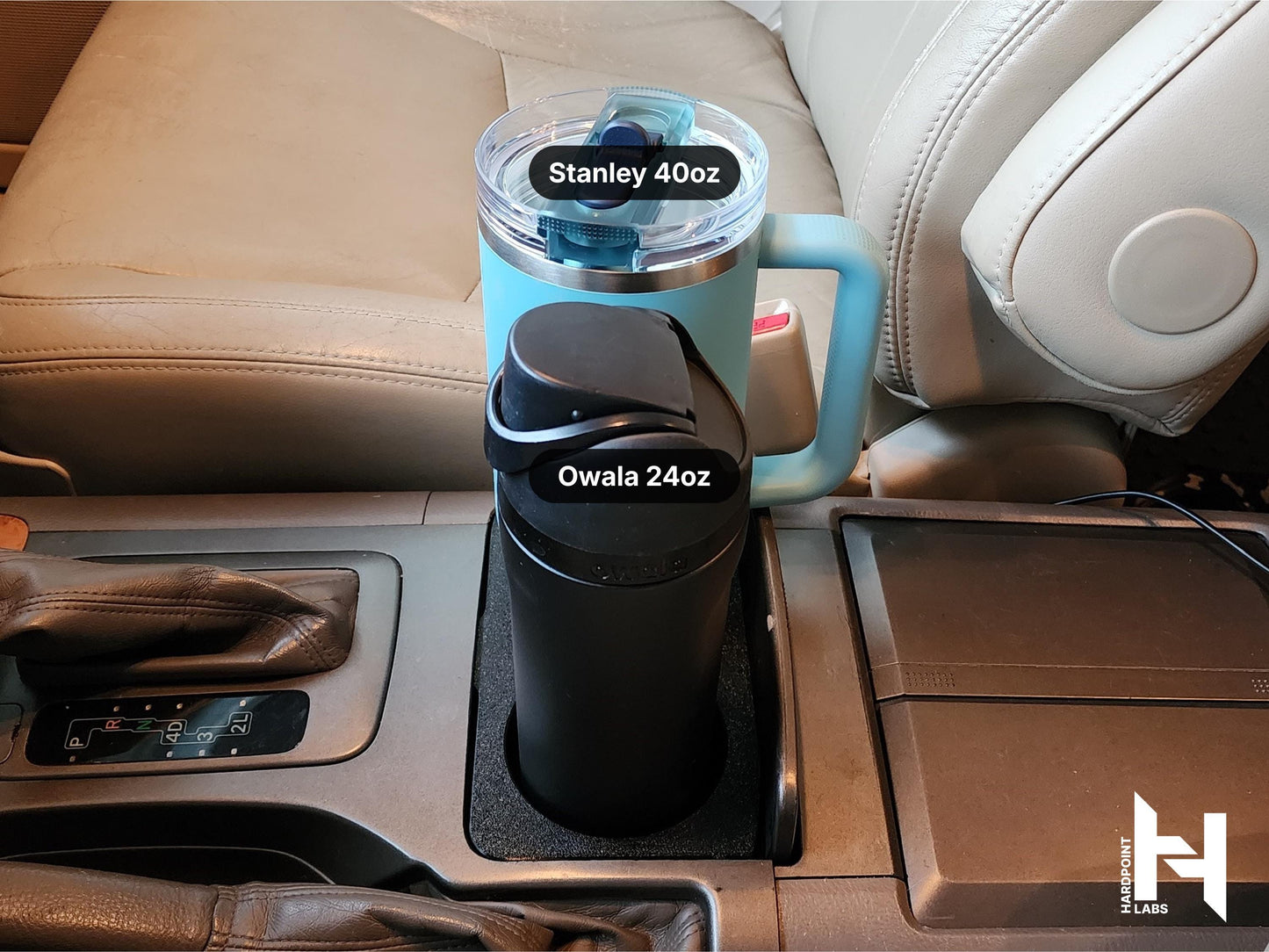 2003 - 2009 Lexus GX470 Dual Oversized Cup Holder Upgrade