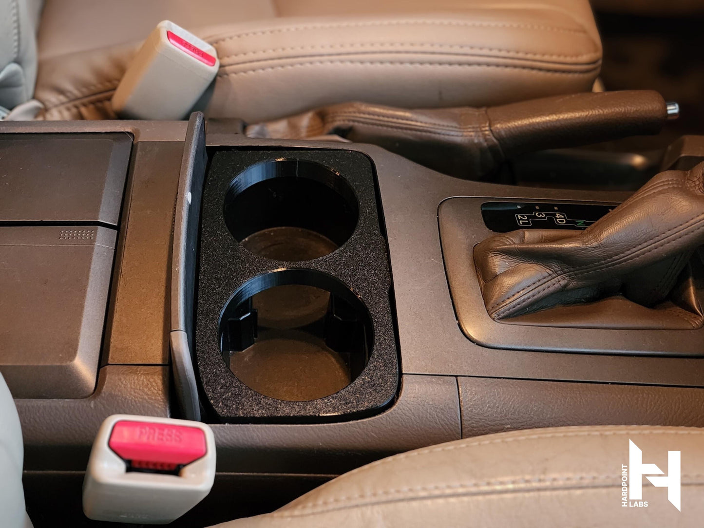 2003 - 2009 Lexus GX470 Dual Oversized Cup Holder Upgrade