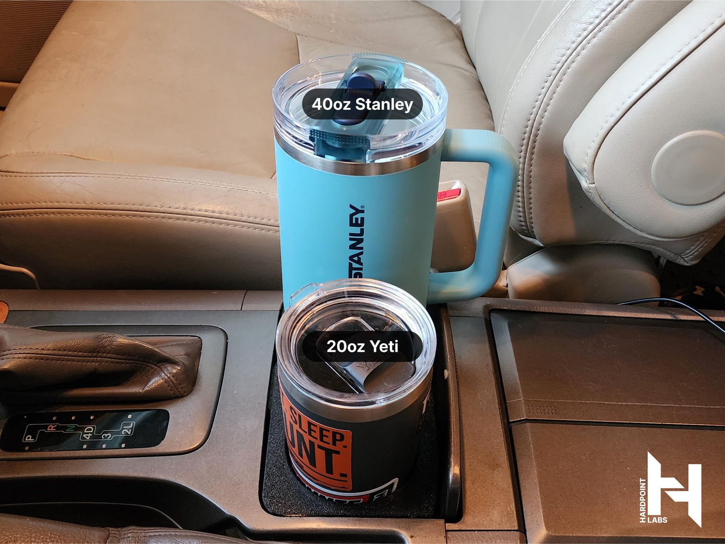 2003 - 2009 Lexus GX470 Dual Oversized Cup Holder Upgrade